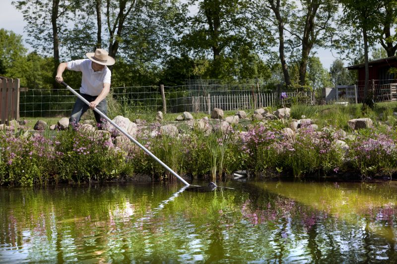 pond digging