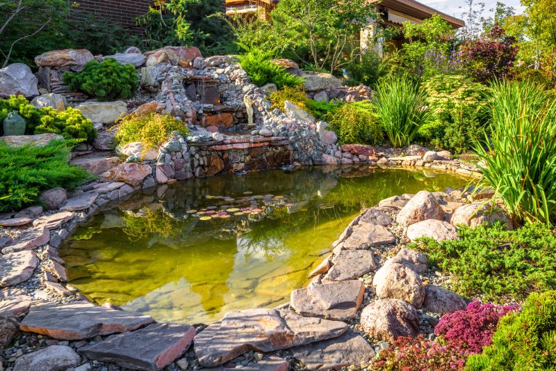 Completed Pond with Landscaping